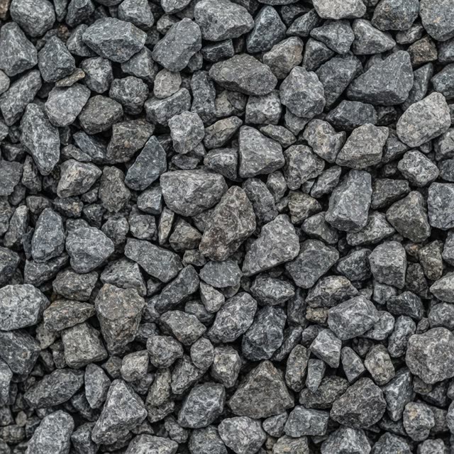 Щебень из гравия фракции 5–20 мм